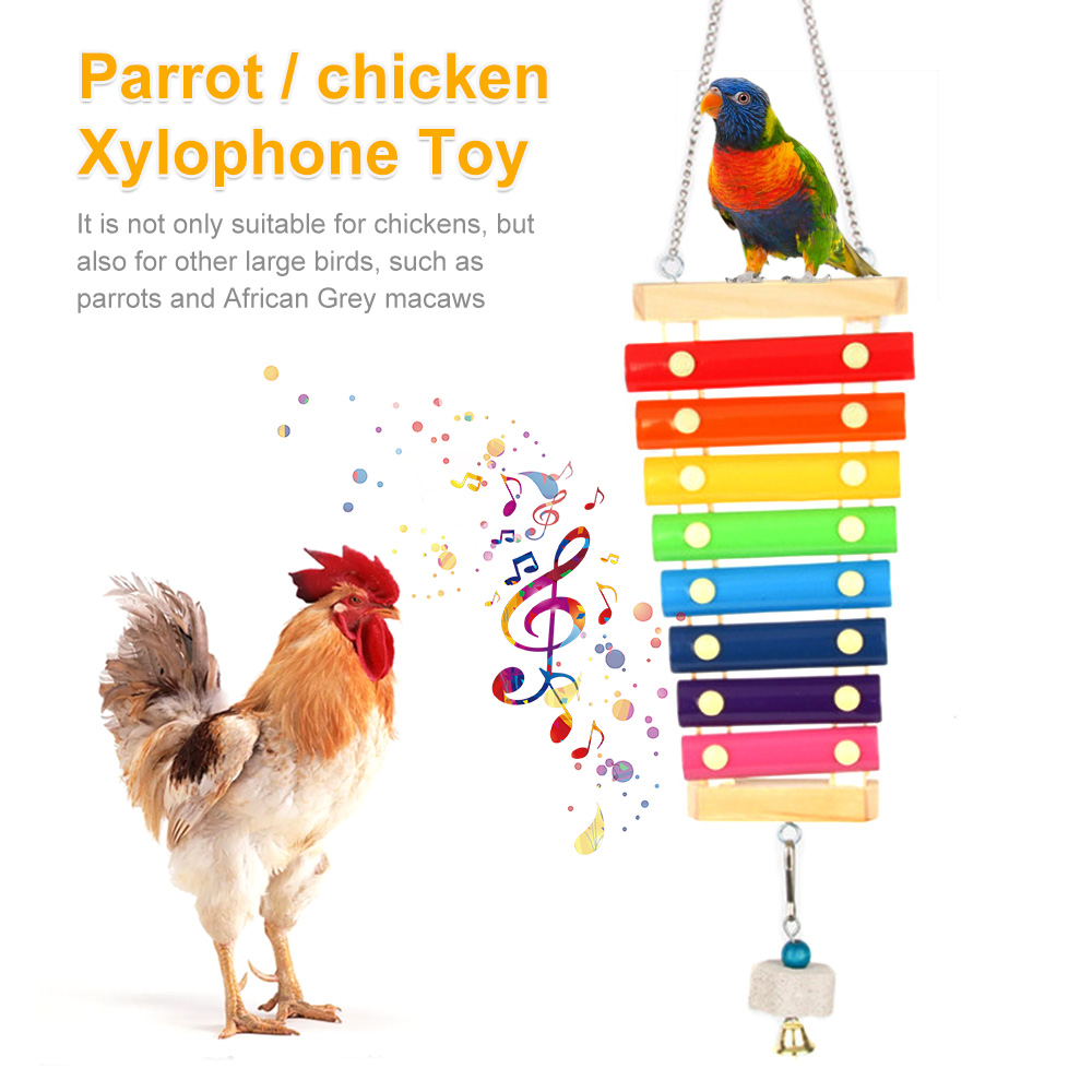 Musical Instrument Harmonium - 새 치킨 실로폰 장난감 나무 Suspensible