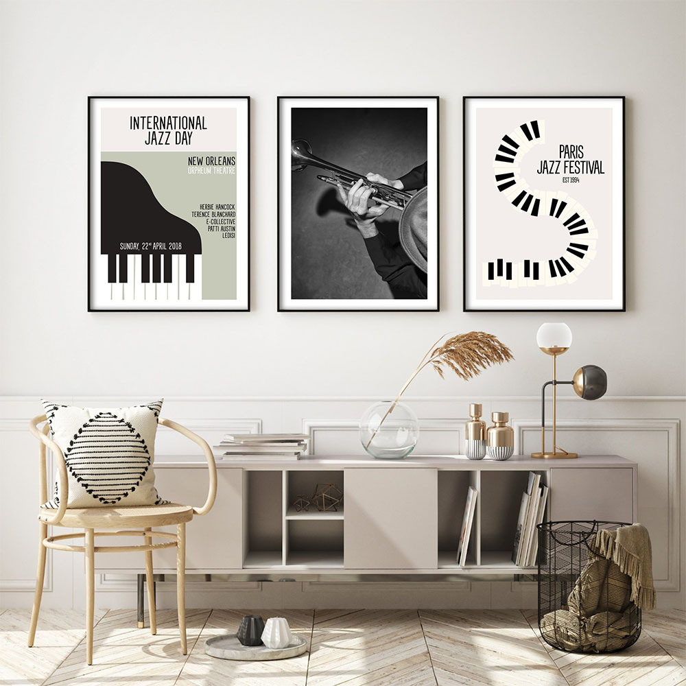 빈티지 갤러리 캔버스 회화 포스터 사진 음악 초상화 다 - Picture Of Musical Instrument 리뷰 및 가격