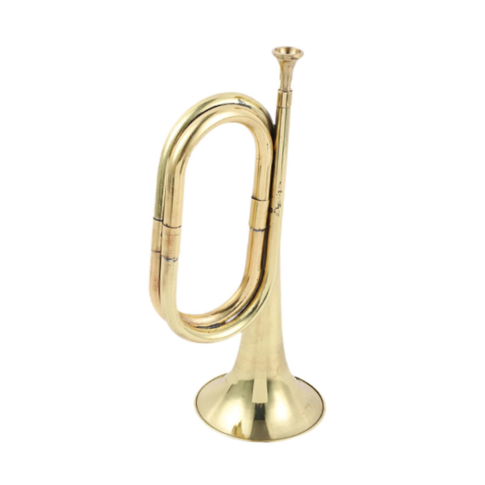트럼펫 악기 마칭 버글 웨스턴 윈드 악기 초보자용 학교 - Musical Instrument Bugle 리뷰 및 가격